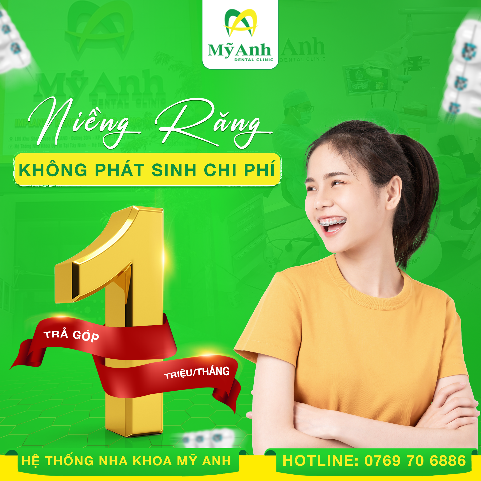 niềng răng trả góp tây ninh